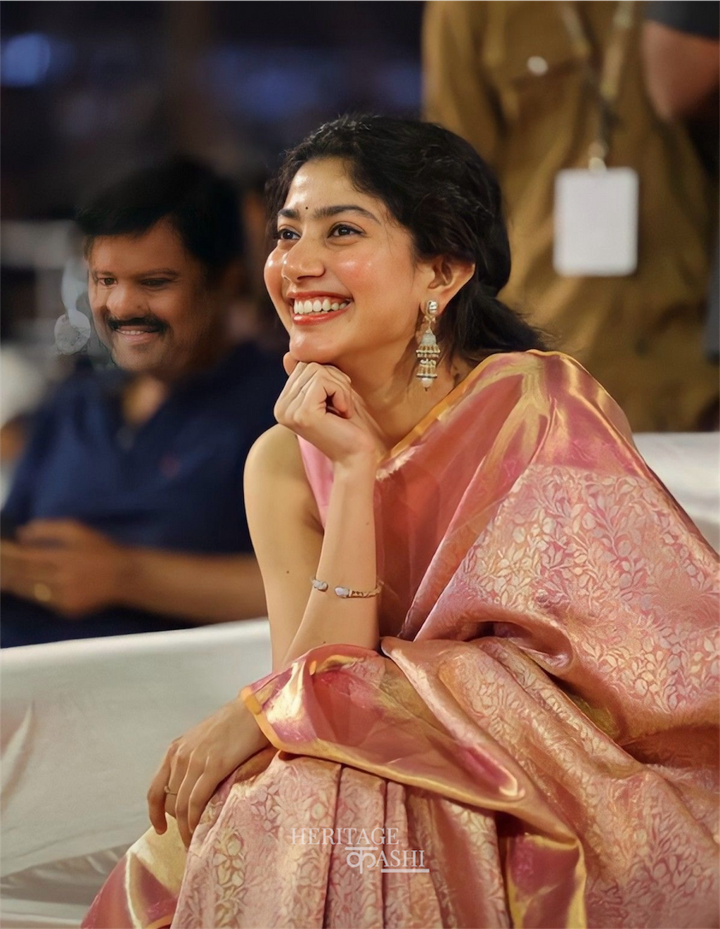Sai Pallavi Inspired Premium Kanjivaram Tissue Silk Saree