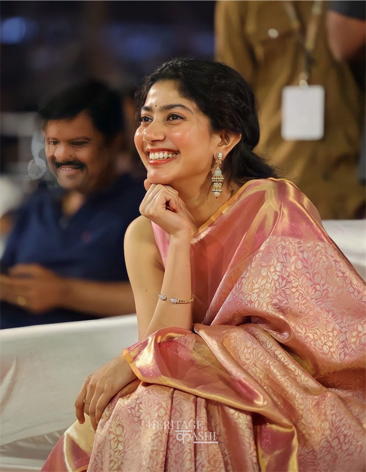 Sai Pallavi Inspired Premium Kanjivaram Tissue Silk Saree