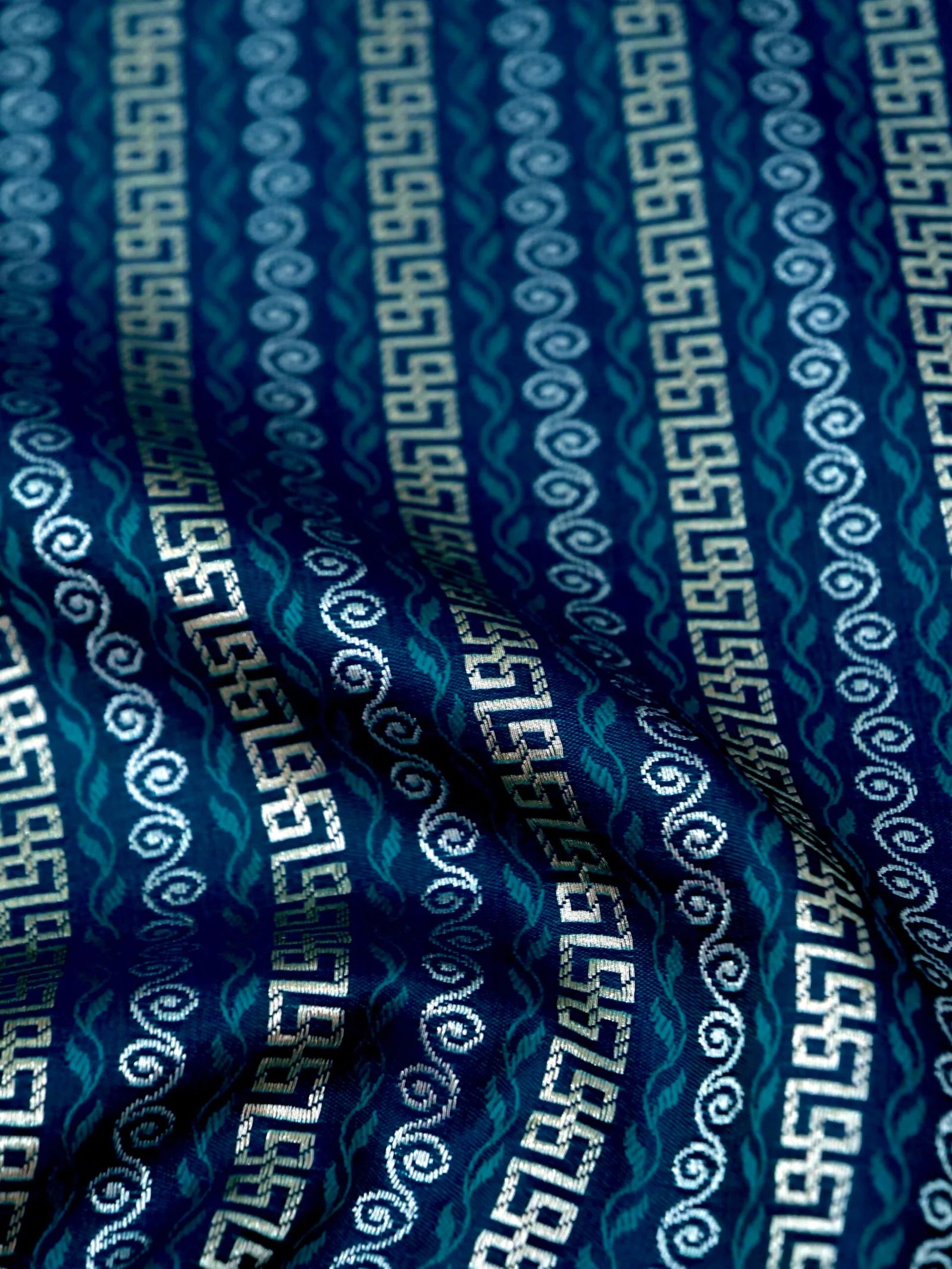 Rama Katan Designer Handloom Banarasi Saree