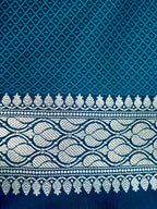 Rama Katan Designer Handloom Banarasi Saree