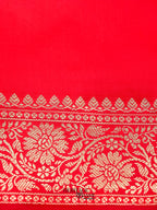 Purple Banarasi Silk Buti Saree