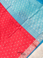 Red Banarasi Silk Buti Saree