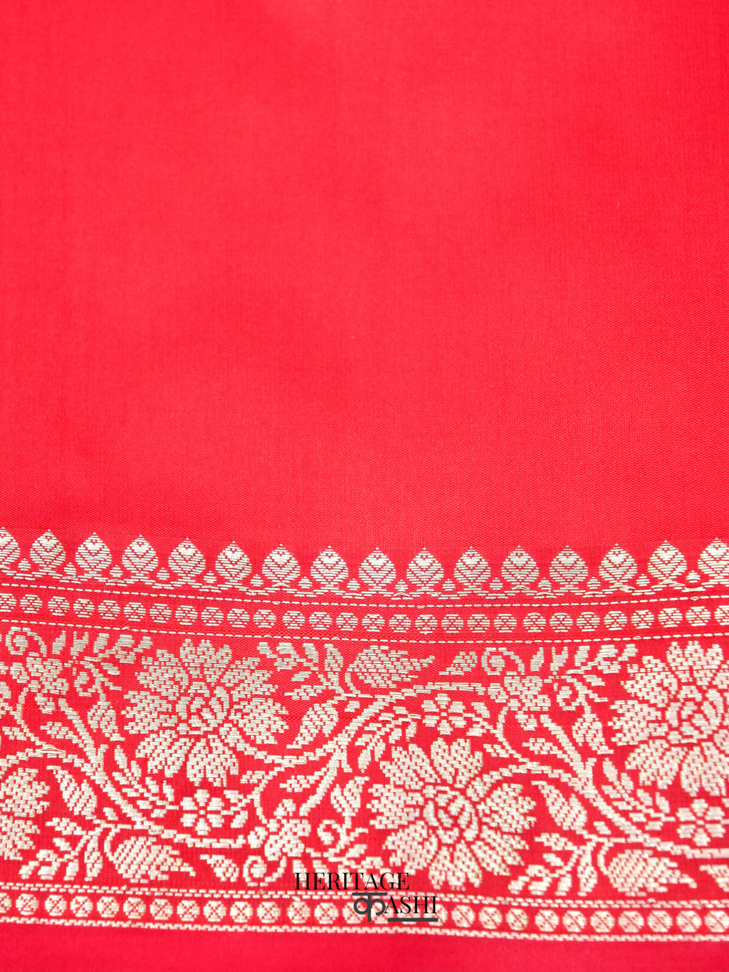 Mustard Yellow Banarasi Silk Buti Saree