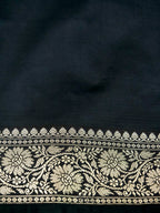 Grey Banarasi Silk Buti Saree