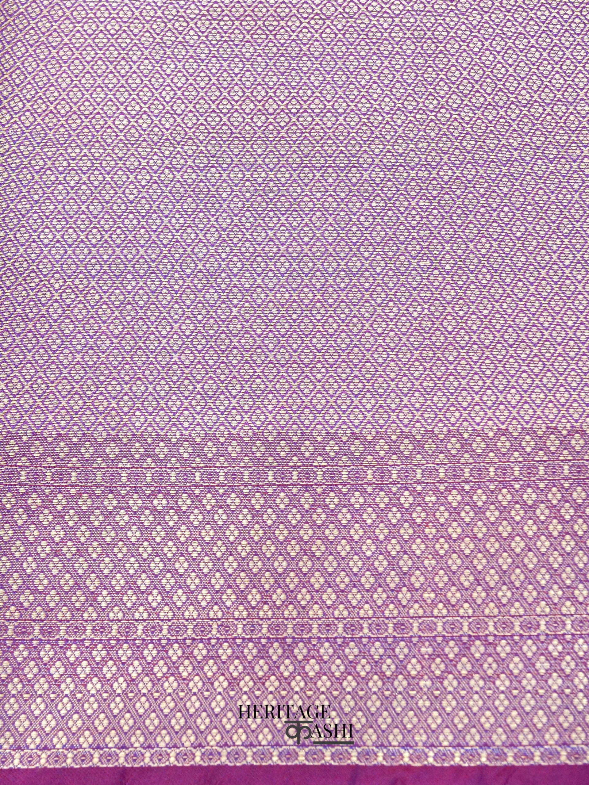 Magenta Colour Katan Floral Motif Ghatchola Designer Saree