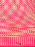 Rani Pink Katan Brocade Fancy Paithani Border Saree