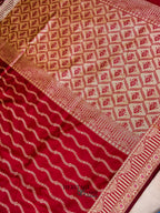 Maroon Banarasi Silk Designer Saree