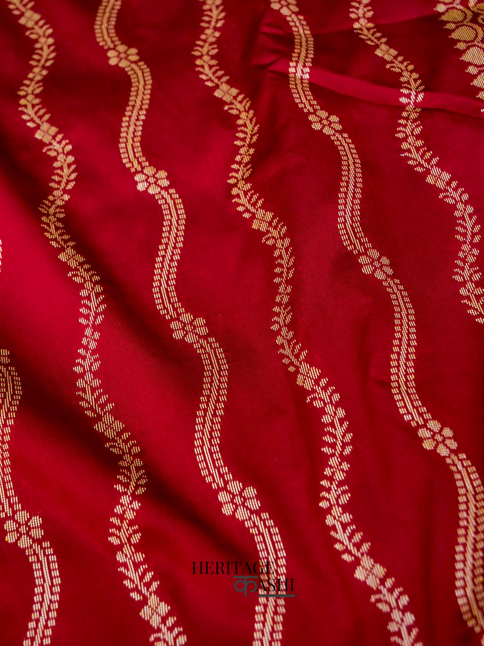 Maroon Banarasi Silk Designer Saree