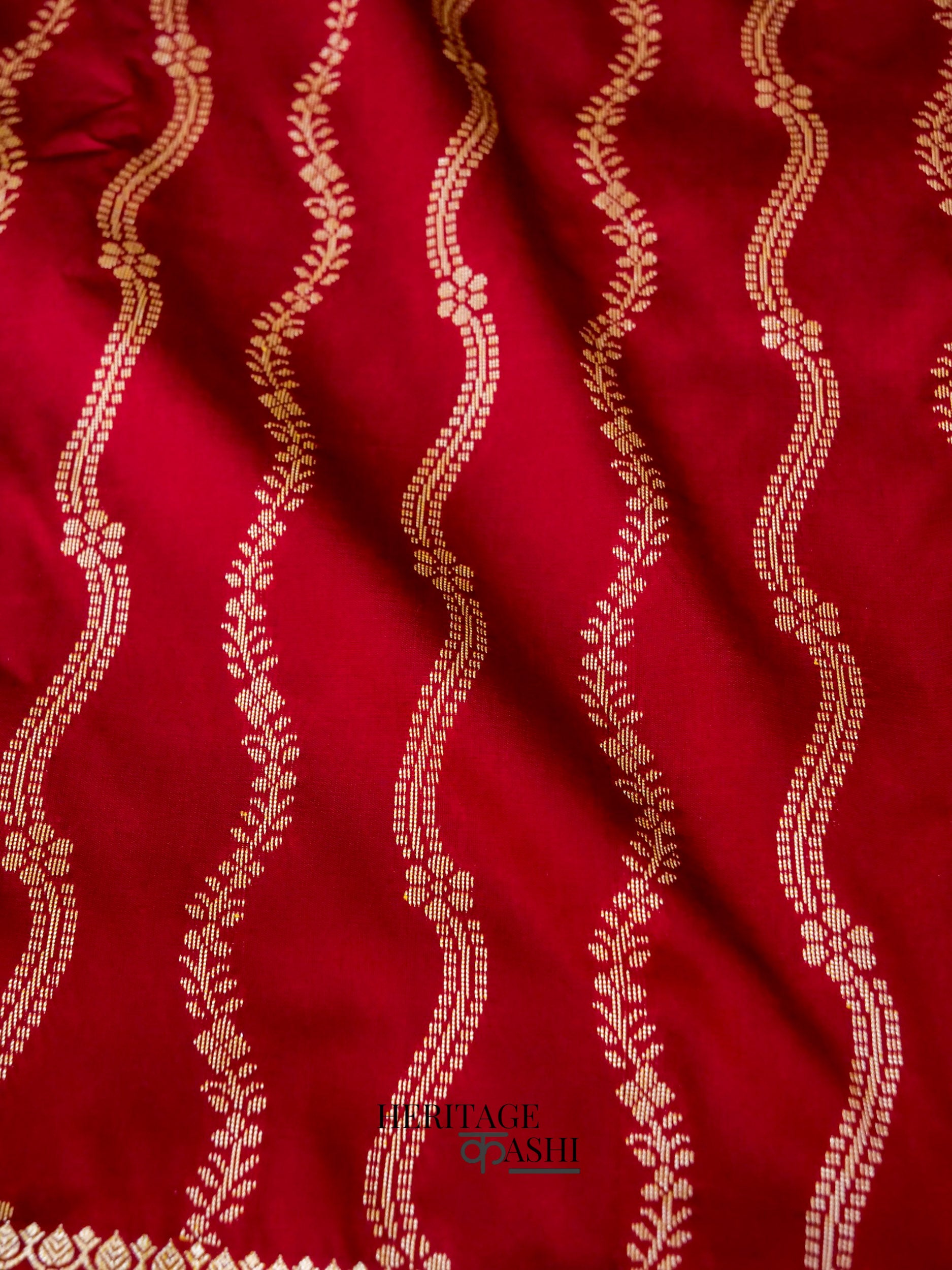 Maroon Banarasi Silk Designer Saree