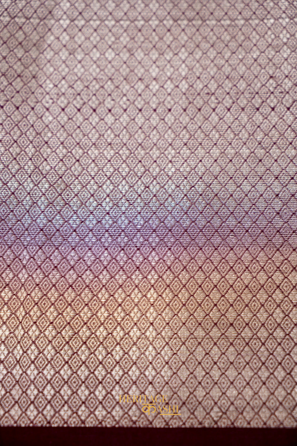 Rich Wine Soft Silk Zari Buti Banarasi Saree
