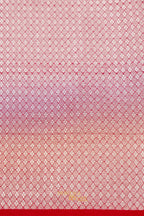 Cherry Pink Soft Silk Zari Buti Banarasi Saree