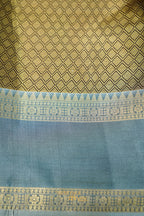 Coffee Brown Soft Silk Banarasi Saree with Contrast Zari Border