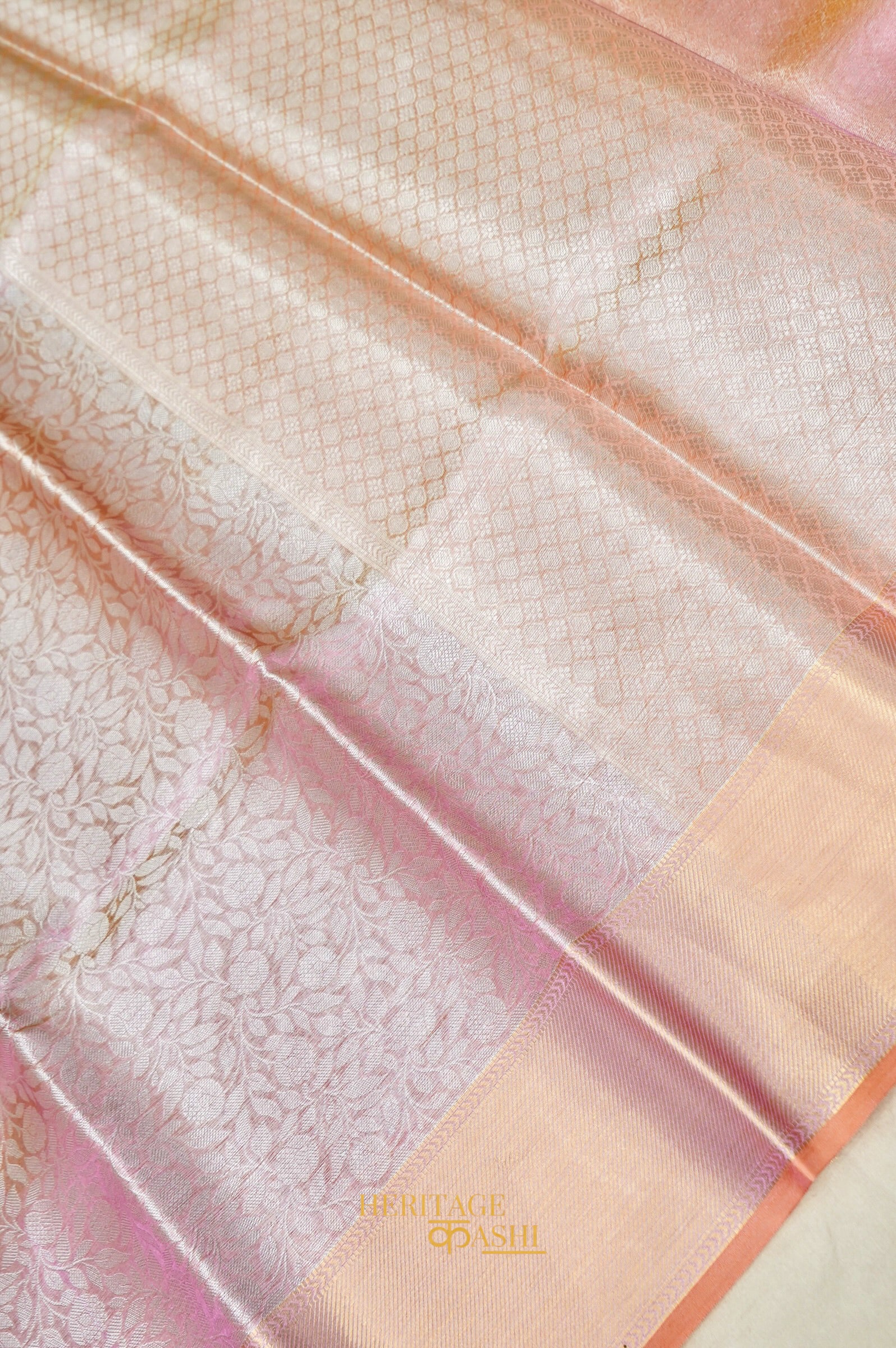 Sai Pallavi Inspired Premium Kanjivaram Tissue Silk Saree