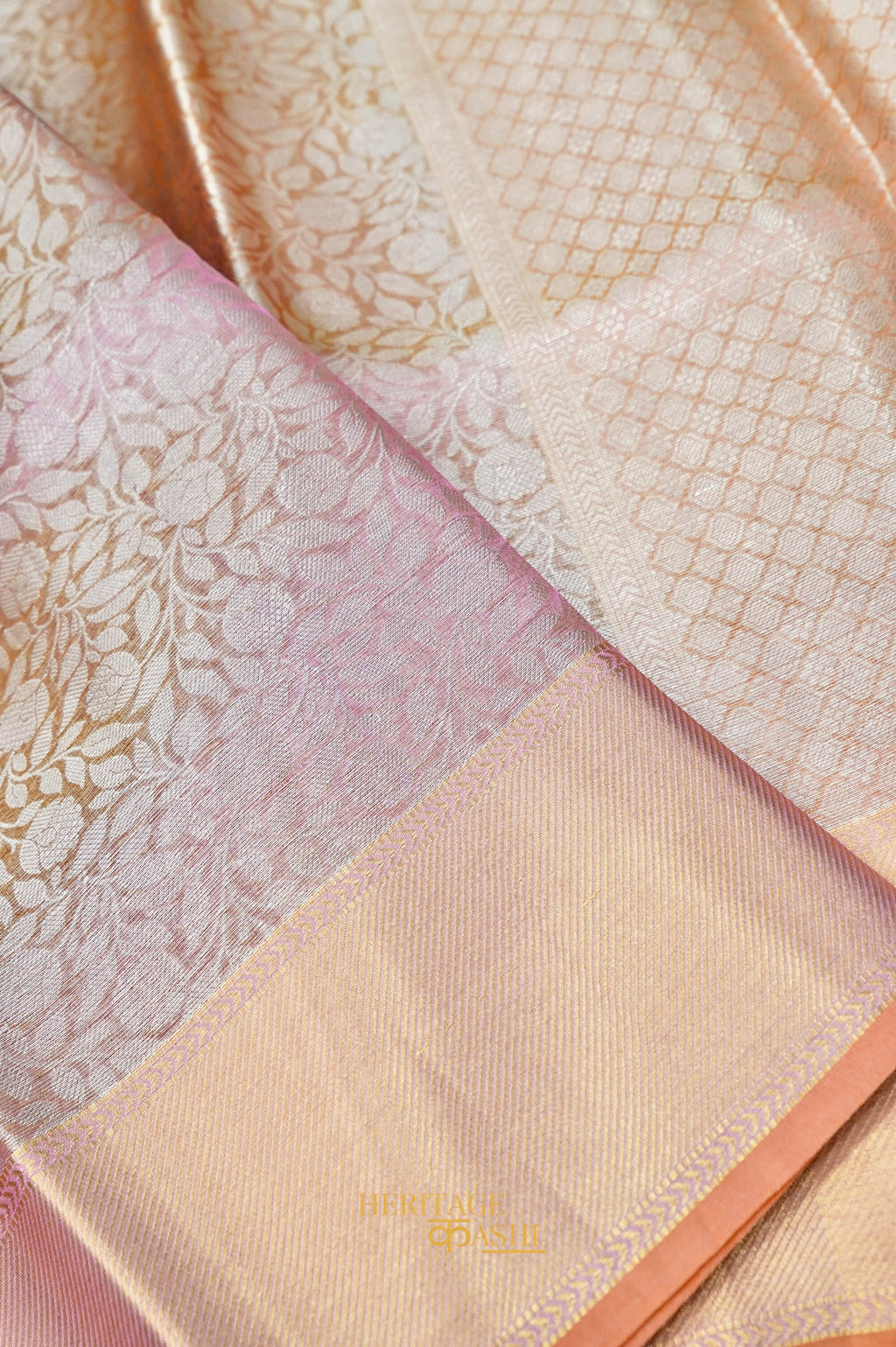 Sai Pallavi Inspired Premium Kanjivaram Tissue Silk Saree