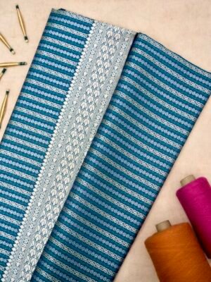 Rama Katan Designer Handloom Banarasi Saree